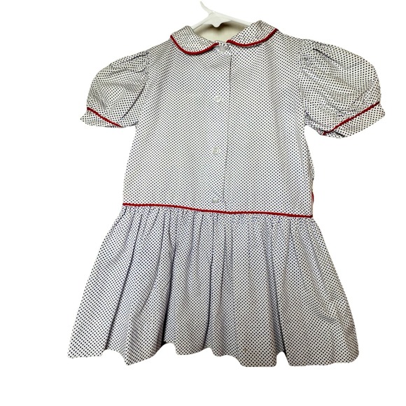 Girls Dress VTG Peter Pan Disney Classic Film Character Sz 4T Polka Dots Rare‎ - Picture 2 of 5